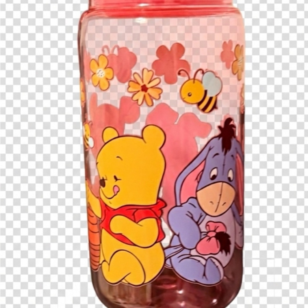 Winnie the Pooh and Eeyore Glass Jar